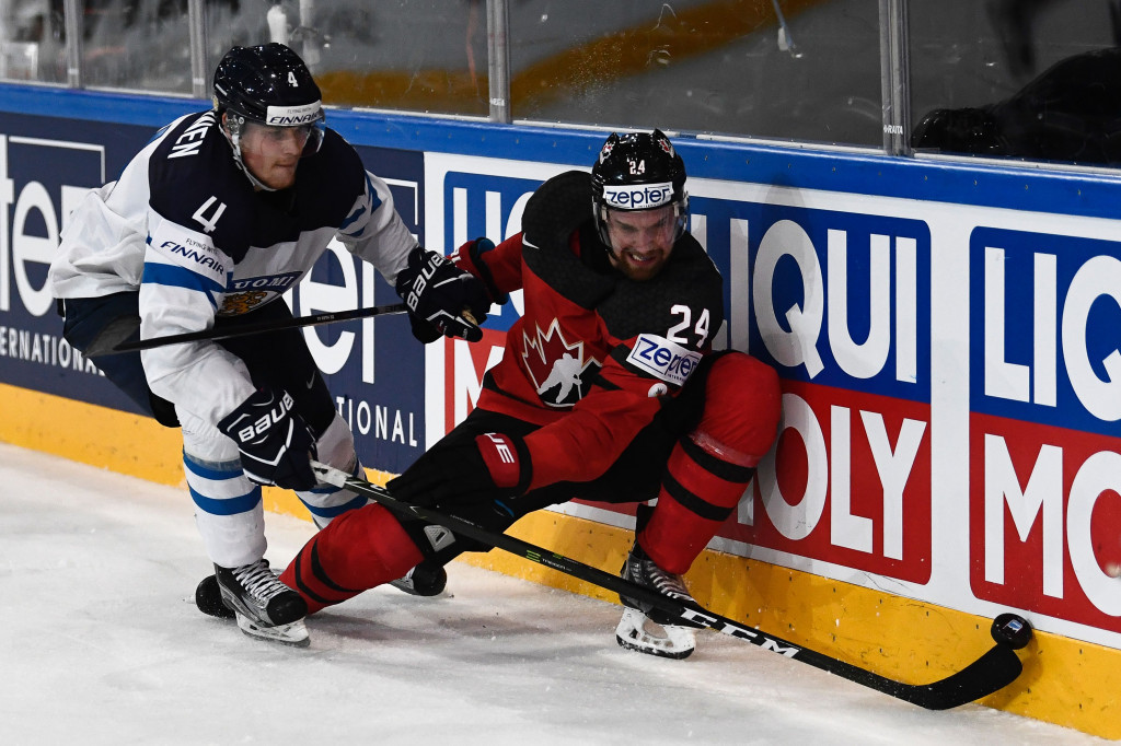 Canada beat Finland in Paris this evening to finish top of Group B ©Getty Images