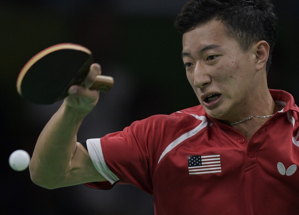 No American player has a won a table tennis medal at the Olympic Games ©Getty Images