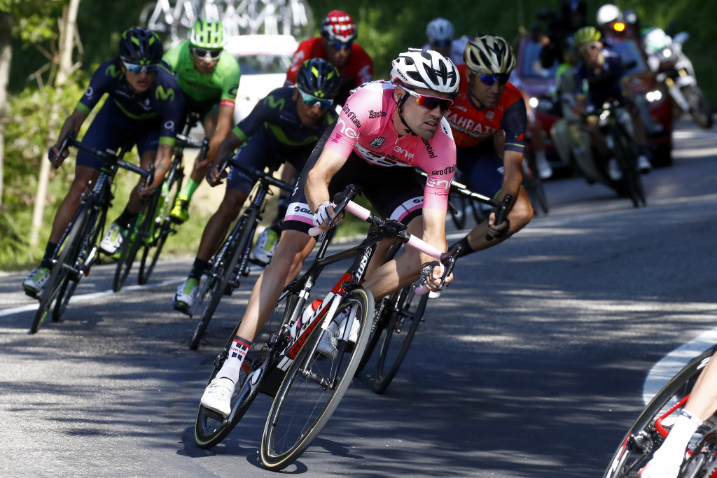 Tom Dumoulin remains in the overall race lead ©Getty Images