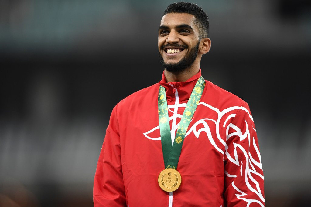 Ali Khamis Khamis won the men's 400m title ©Getty Images