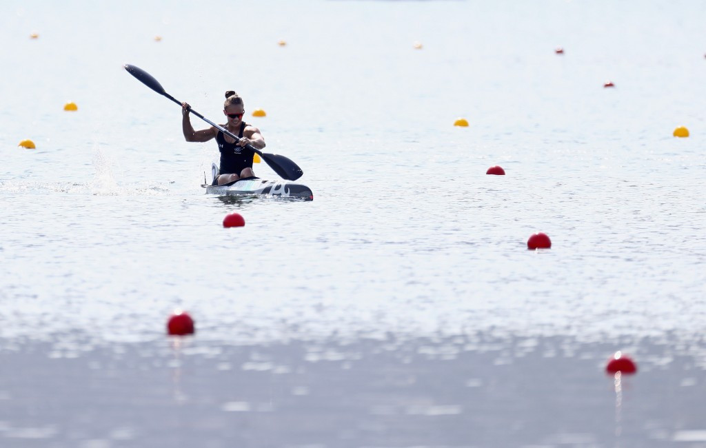 Lisa Carrington will be among the athletes to compete in a different boat this weekend ©Getty Images