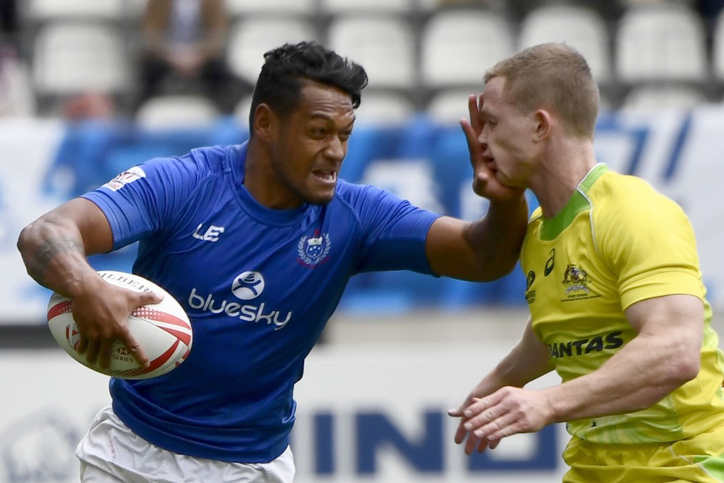 Samoa will be trying to qualify for the Rugby Sevens World Cup this weekend ©Getty Images