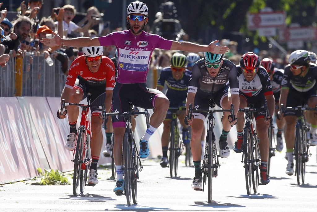 Gaviria continues dream Giro d'Italia debut with fourth stage win