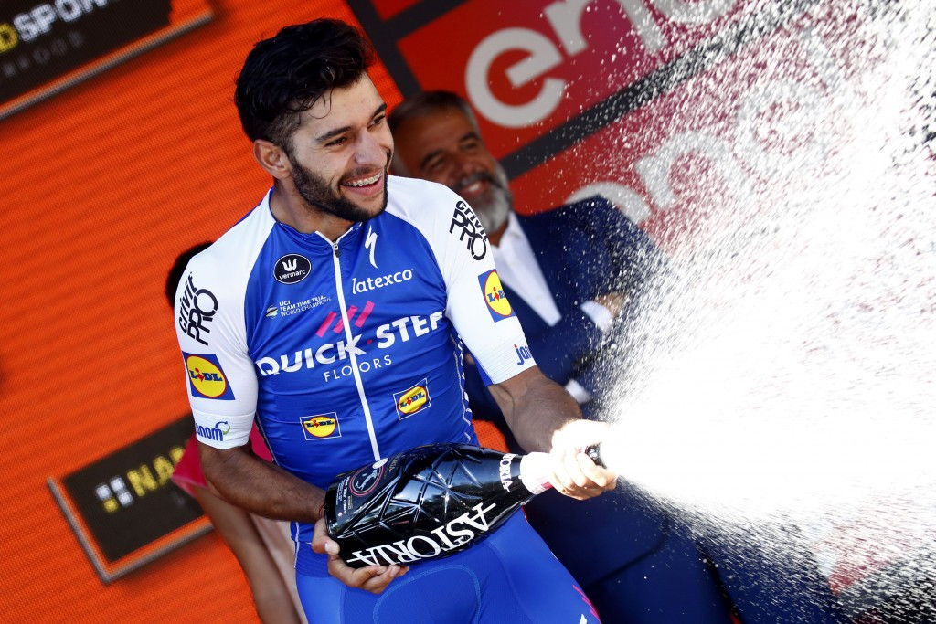 Fernando Gaviria currently leads the sprint classification heading into a series of mountain stages ©Getty Images