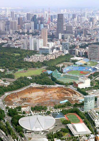 The National Stadium that hosted the 1964 Olympics has been demolished but nobody knows what will replace after  Japanese Prime Minister Shinzō ruled today that they would revisit the original designs and replace it with one that is not so expensive 