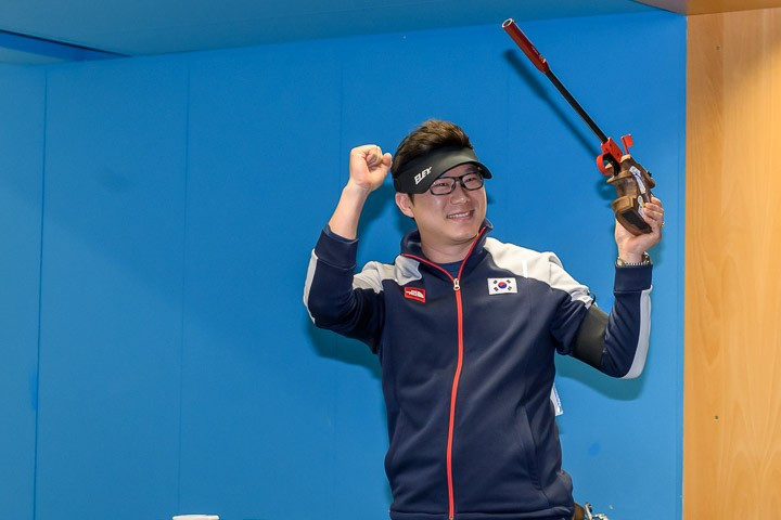 Jin wins gold at ISSF World Cup before calling for Tokyo 2020 changes to be reconsidered 