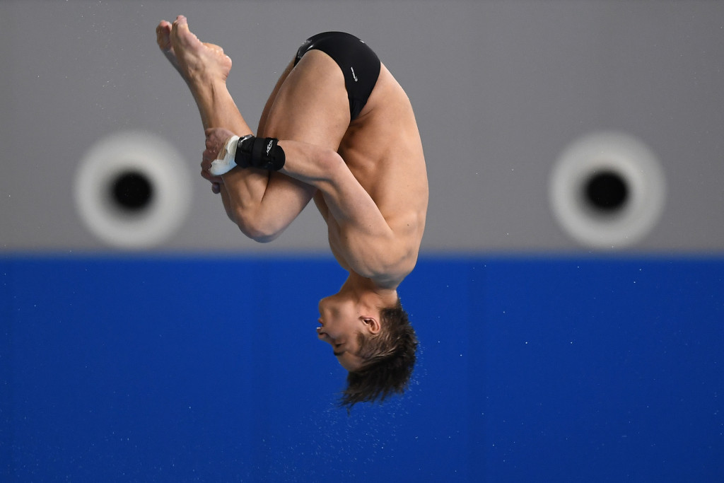 Kivanc Gur was successful in the 10m platform event today ©Getty Images