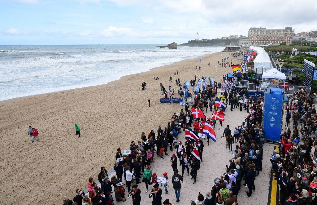 Paris 2024 hail World Surfing Games in Biarritz as example of France's capability 