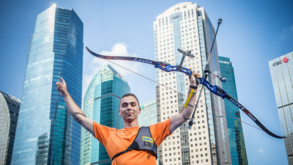 Steve Wijler gained a sensational shock victory ©World Archery