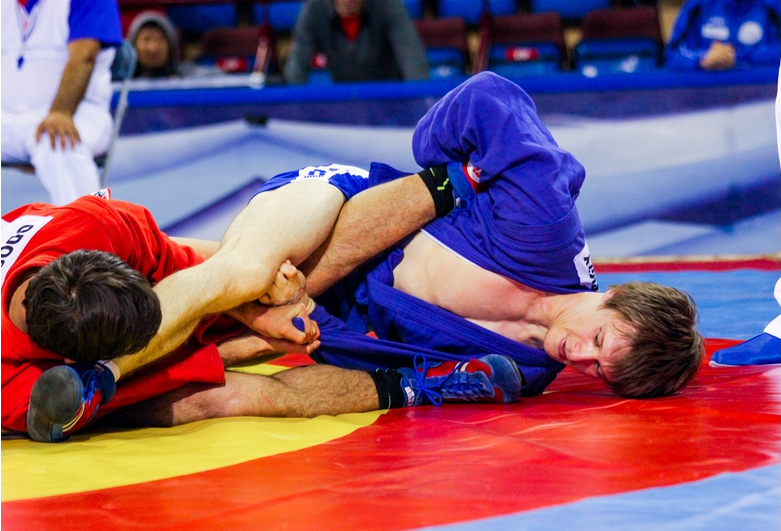 Vladimir Berezovskiy also contributed to Russia's tally with victory in the men's 62kg division ©European Sambo Federation