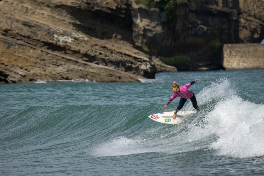 Leilani McGonagle also qualified for the semi-finals today ©ISA