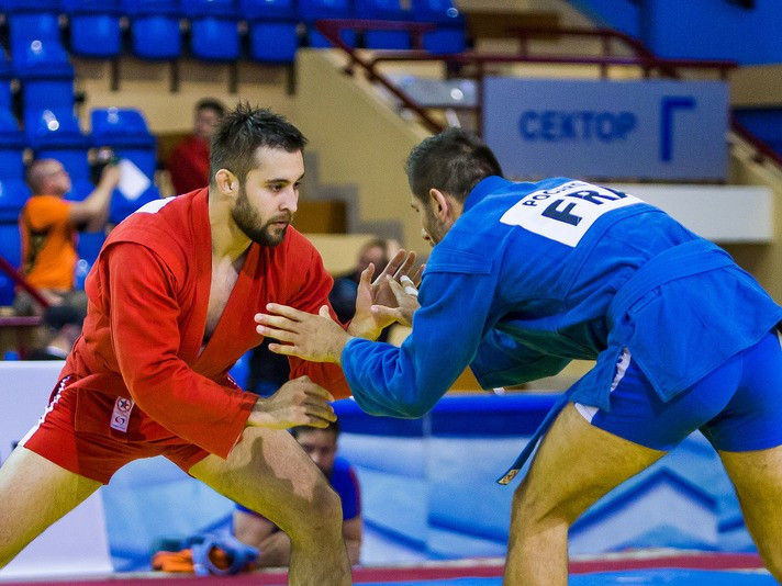Russia's Ali Kurzhev struck gold in the men's 82kg final ©FIAS