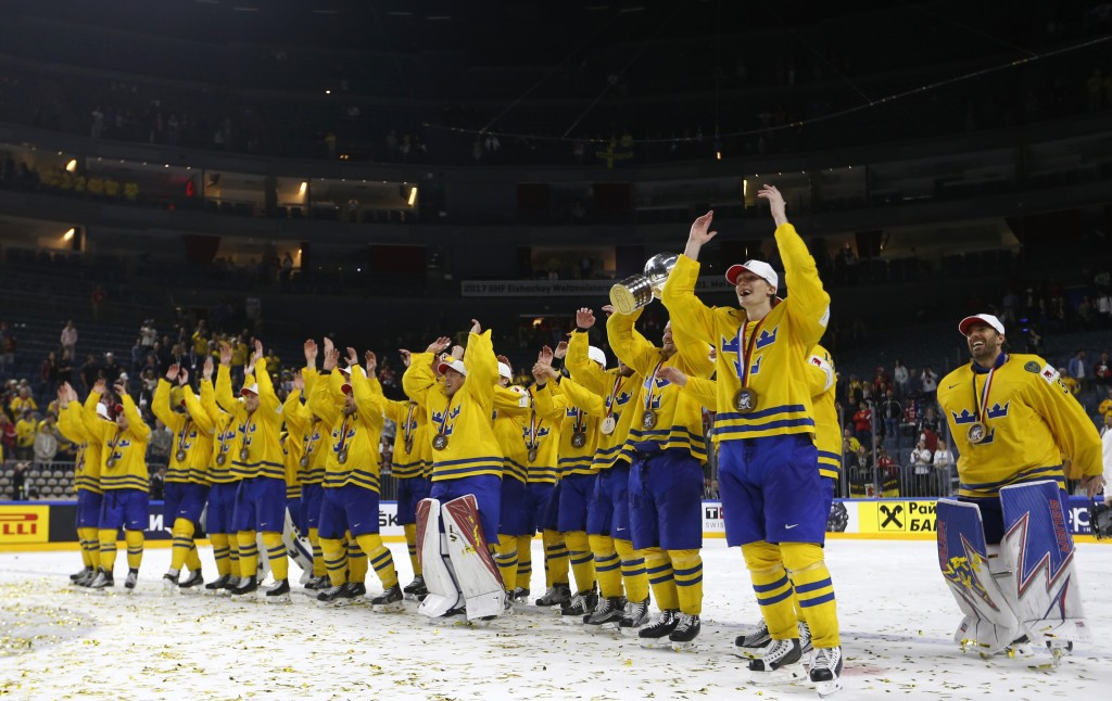 Sweden have won the 2017 IIHF World Championships ©Getty Images
