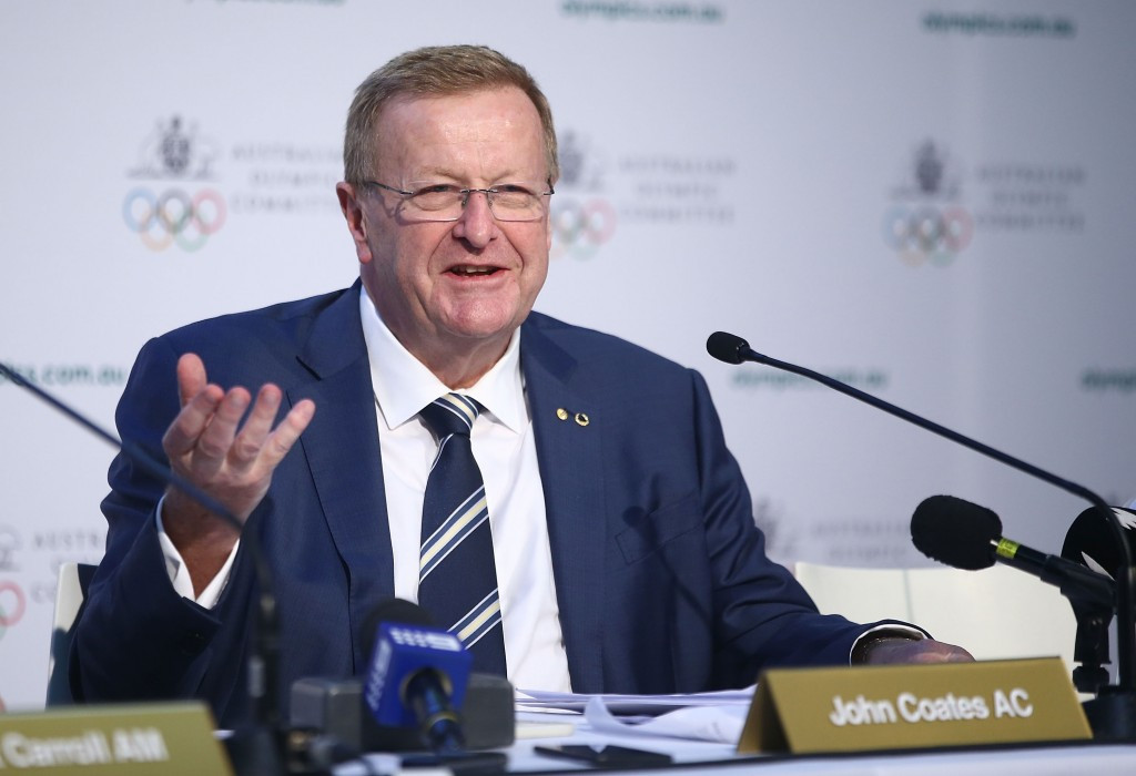 The Australian Olympic Committee led by John Coates supports the Government proposals ©Getty Images
