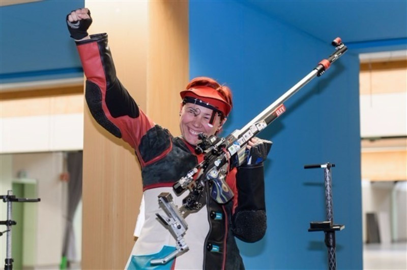 Snjezana Pejcic won the women's 50m rifle three positions event ©ISSF