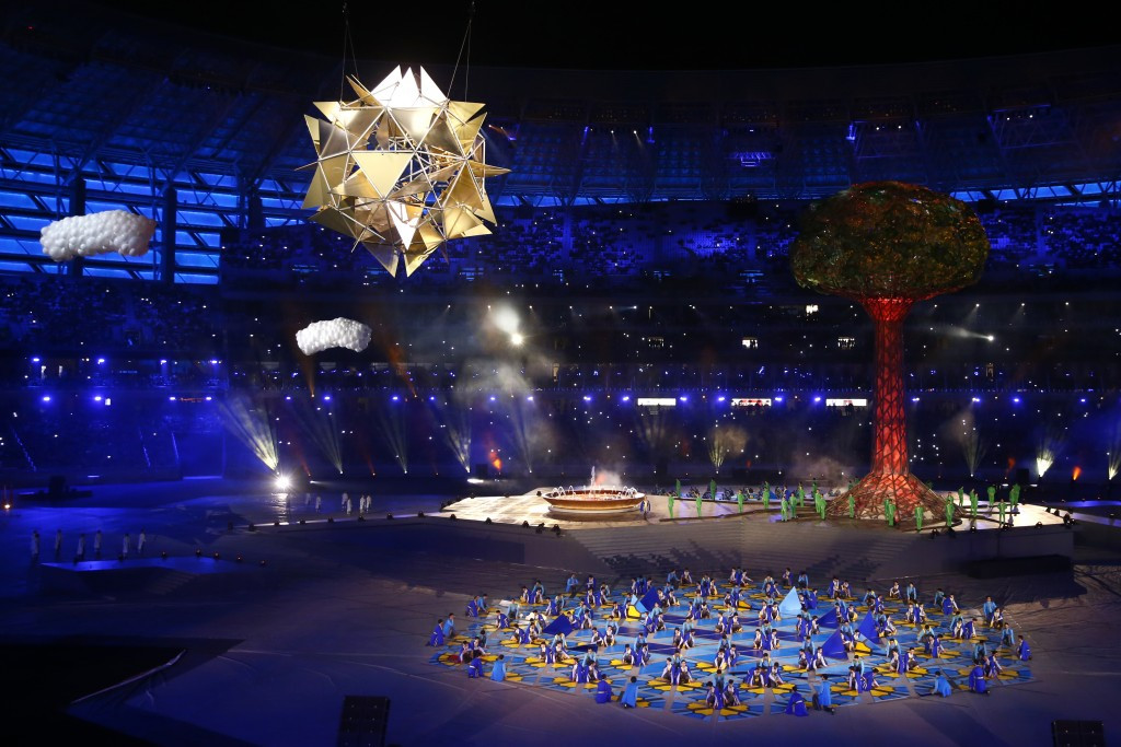 The Closing Ceremony took place at the Baku Olympic Stadium ©Getty Images