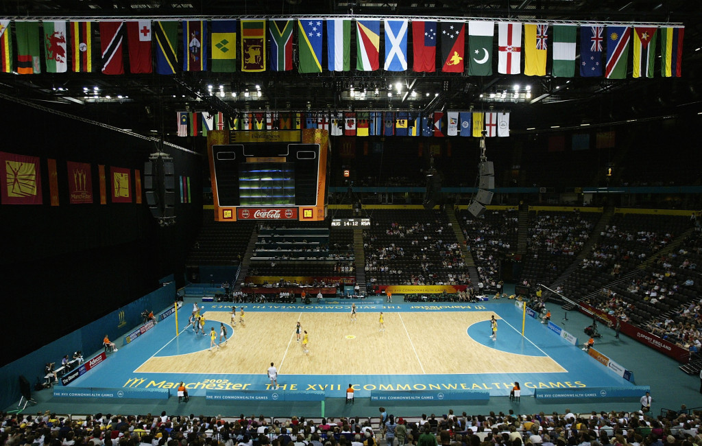 The Manchester Arena hosted boxing and netball at the 2002 Commonwealth Games ©Getty Images
