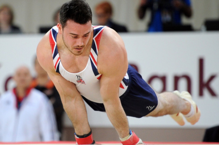 Kristian Thomas secured a second British victory on the floor exercise ©Getty Images
