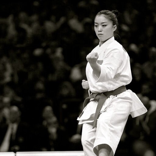 Sakura Kokumai has been the dominant force in the women's kata event in recent years ©Twitter