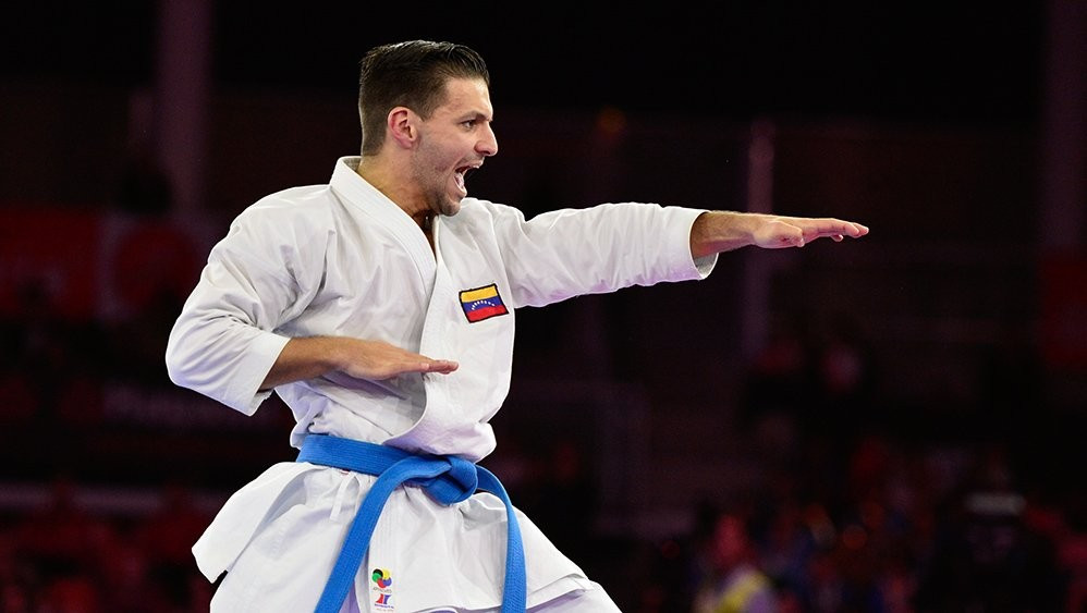 Antonio Diaz is the favourite in the men's kata competition ©WKF