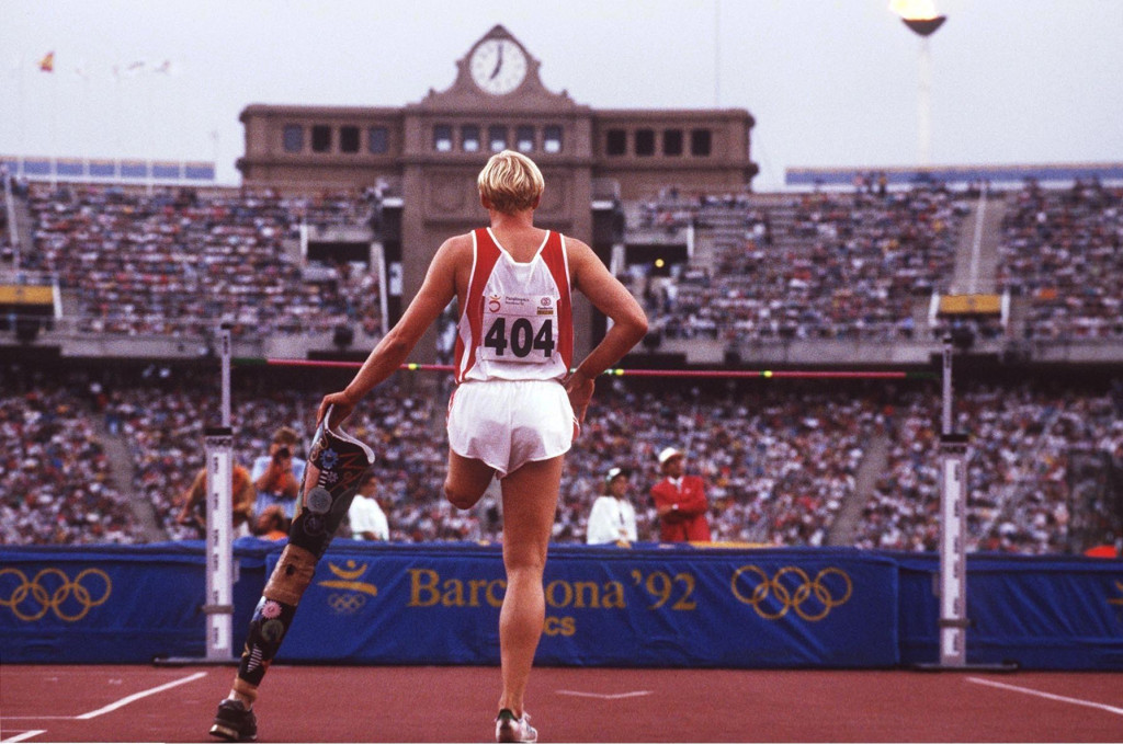 Gunther Belitz won a gold medal in the long jump J1 category at the Barcelona 1992 Paralympics ©Getty Images