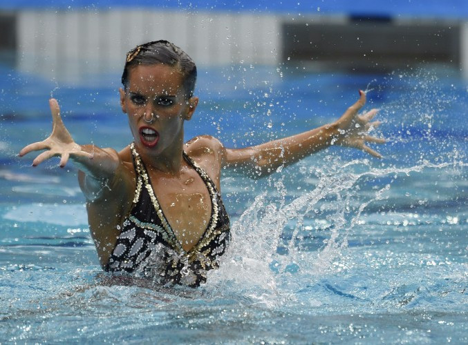 Carbonell leads strong home team at Synchronised Swimming World Series leg in Canary Islands