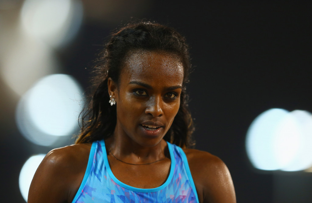 Genzebe Dibaba will target the world 5,000m record in Eugene tomorrow ©Getty Images