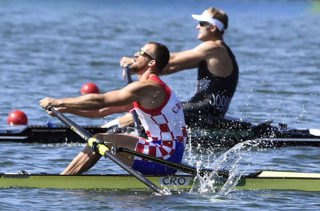 Croatia's Damir Martin will be looking to retain his men's single sculls European crown ©Getty Images