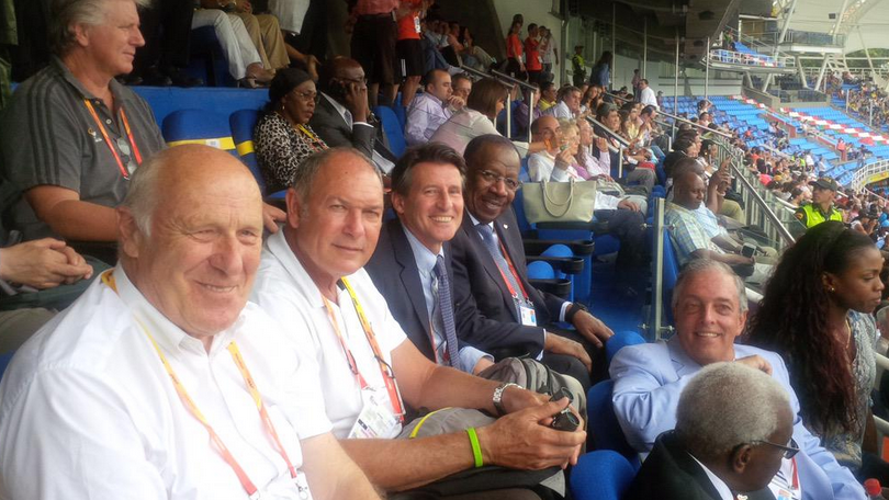 Sebastian Coe is currently attending the IAAF World Youth Championships in Cali 