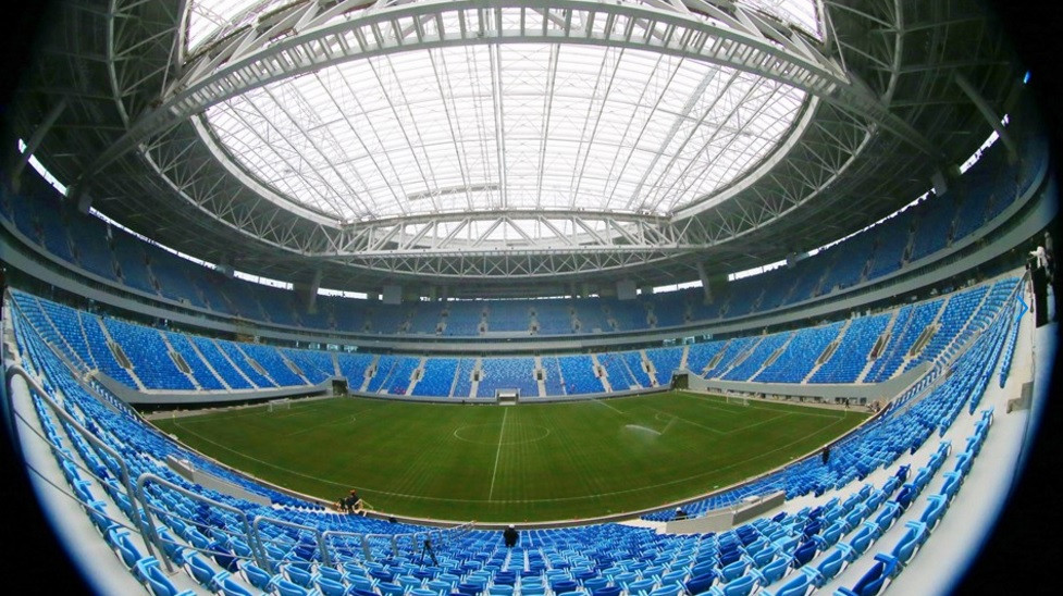 FIFA have claimed North Korean citizens are no longer working at the construction site for the Saint Petersburg Stadium ©FIFA