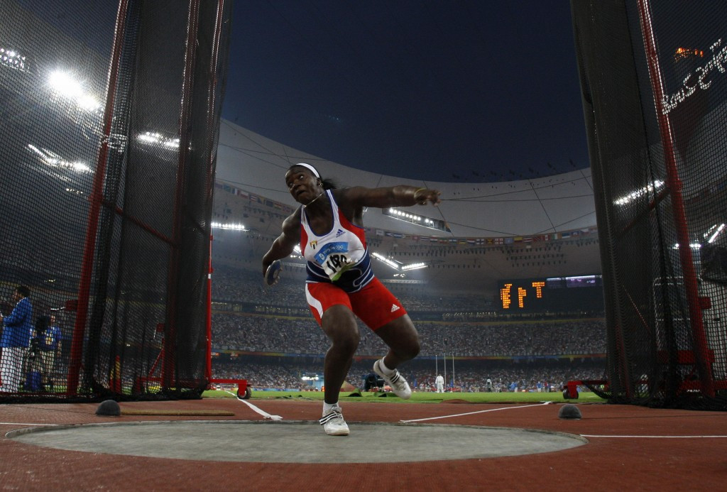 Yarelys Barrios was stripped of her Beijing 2008 discus silver medal in September ©Getty Images