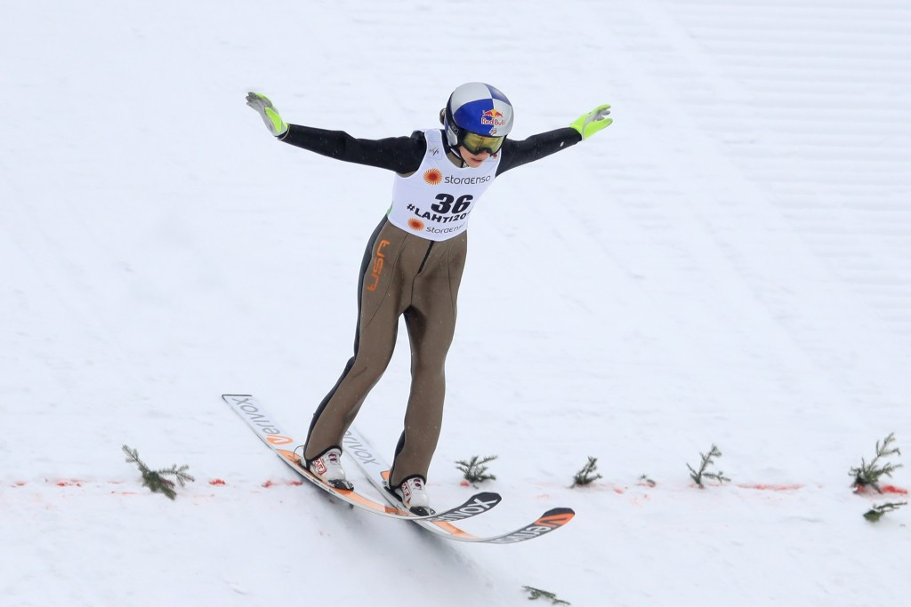 Sarah Hendrickson won the 2011-2012 FIS Ski Jumping World Cup title ©Getty Images