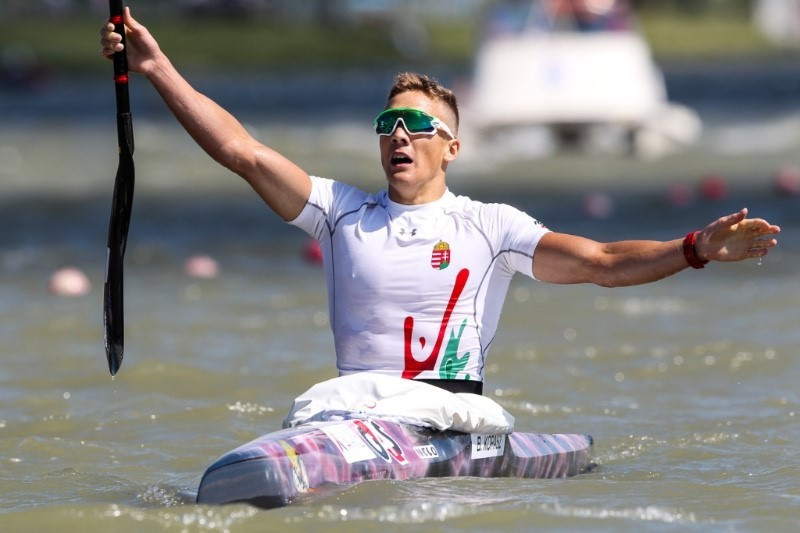 Kopasz delights home crowd with surprise success at Canoe Sprint World Cup