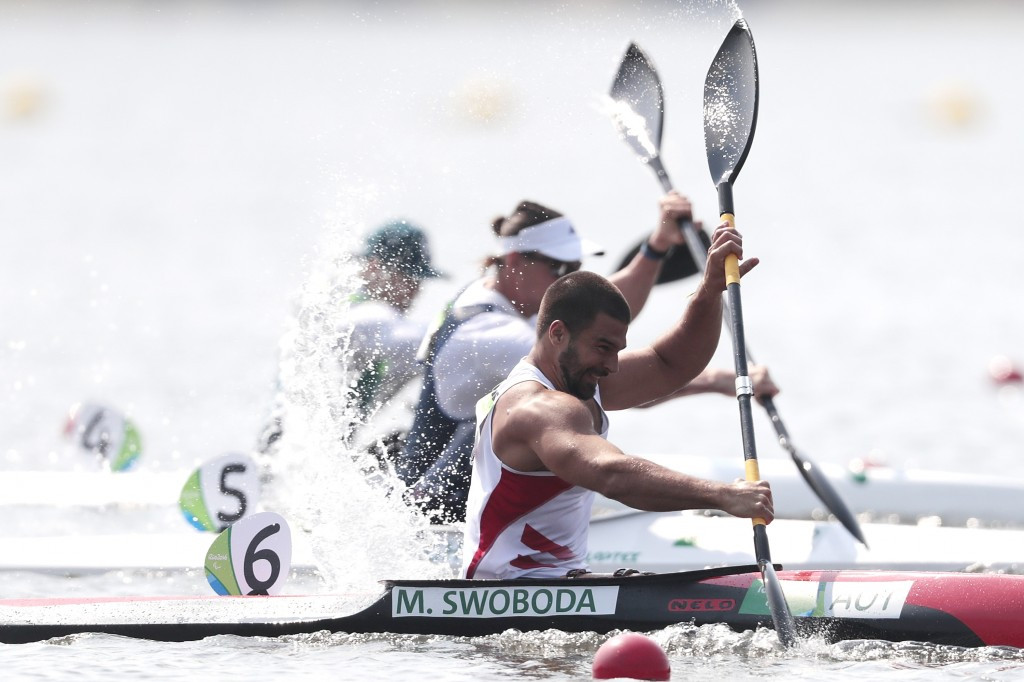 Swoboda claims gold at Para-canoe World Cup