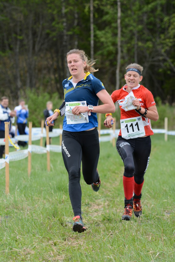 Helena Jansson dominated the women's middle distance race ©IOF