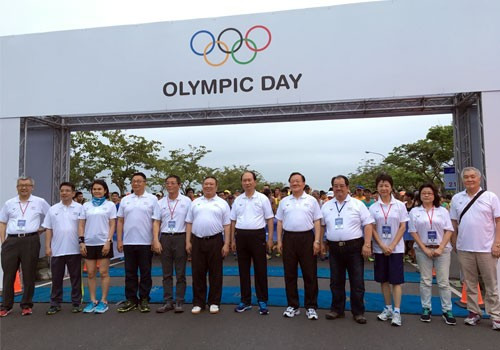 Chinese Taipei Olympic Committee host 30th edition of Olympic Day Run