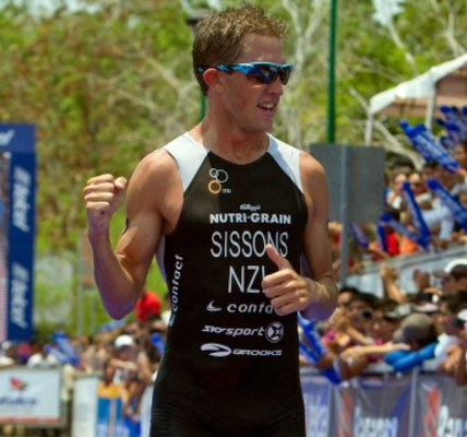 New Zealand's Ryan Sissons was a victor in Madrid ©ITU