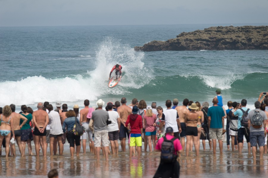 The Mexican star produced a superb performance to make history in Biarritz ©ISA