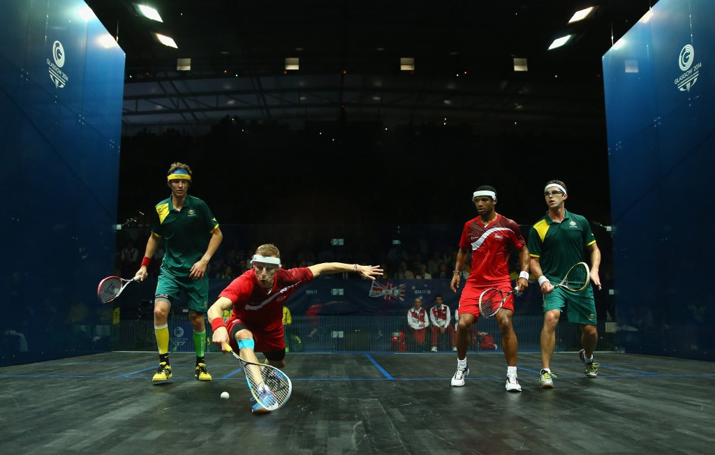 Doubles squash is a Commonwealth Games discipline ©Getty Images