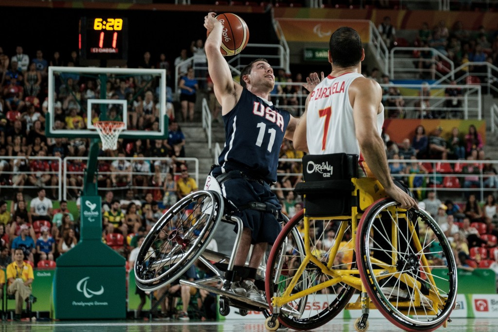 Eight Paralympic champions named in US men's wheelchair basketball squad