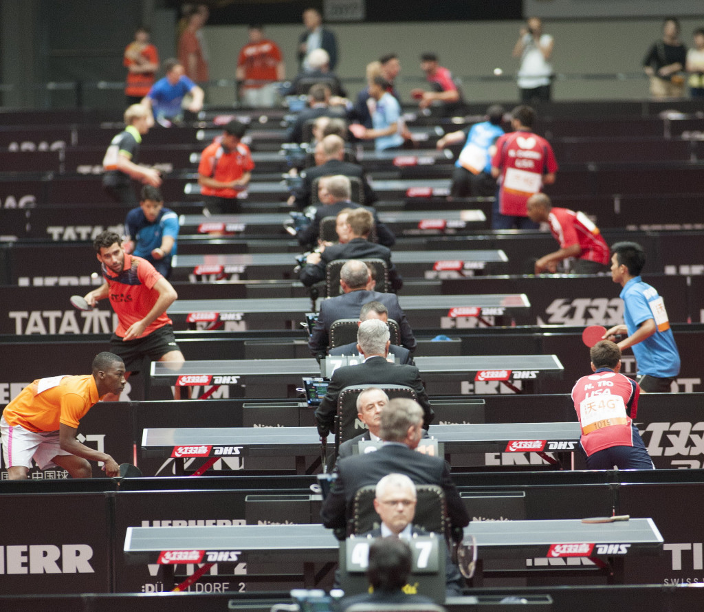 The World Table Tennis Championships also began today two days before the AGM ©ITTF