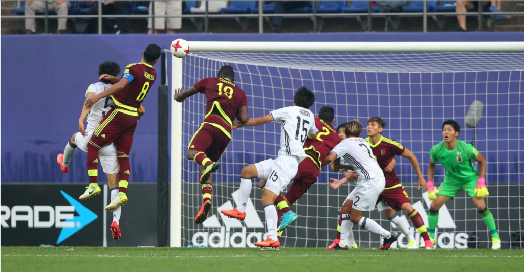 Venezuela beat Japan 1-0 after extra time to reach the quarter-finals ©Getty Images