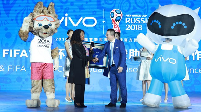 Vivo become official smartphone sponsor of 2018 and 2022 FIFA World Cups