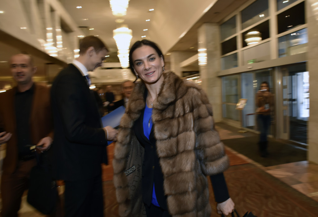 Yelena Isinbayeva's removal as RUSADA chairperson is a key requirement outlined by WADA in order for the organisation to regain compliance ©Getty Images