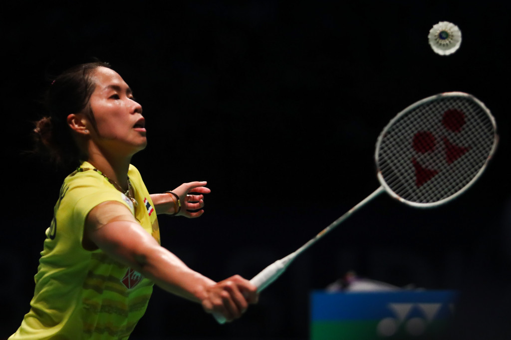 Intanon safely reaches second round at BWF Thailand Open