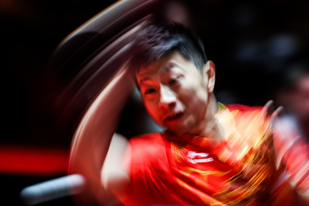 The forehand of world number one Ma Long is considered among the most devastating shots in table tennis ©Getty Images