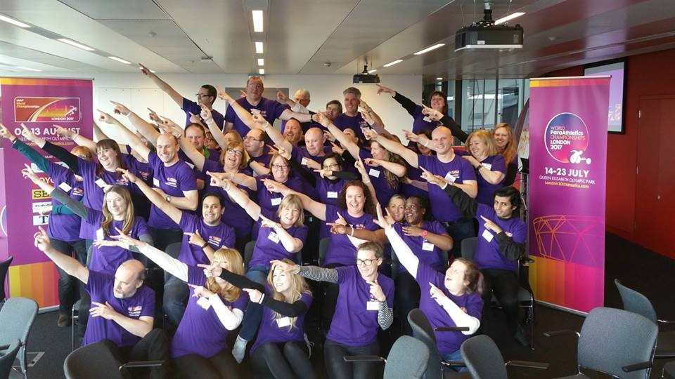 More than 4,500 volunteers will pass through the Loughborough University London campus to be trained for the IAAF World Championships and the World Para Athletics Championships ©London 2017/Facebook