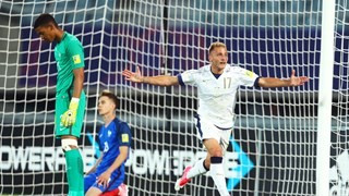 Italy secured their place in the quarter-finals of the FIFA Under-20 World Cup as they earned a narrow 2-1 victory over France ©Getty Images