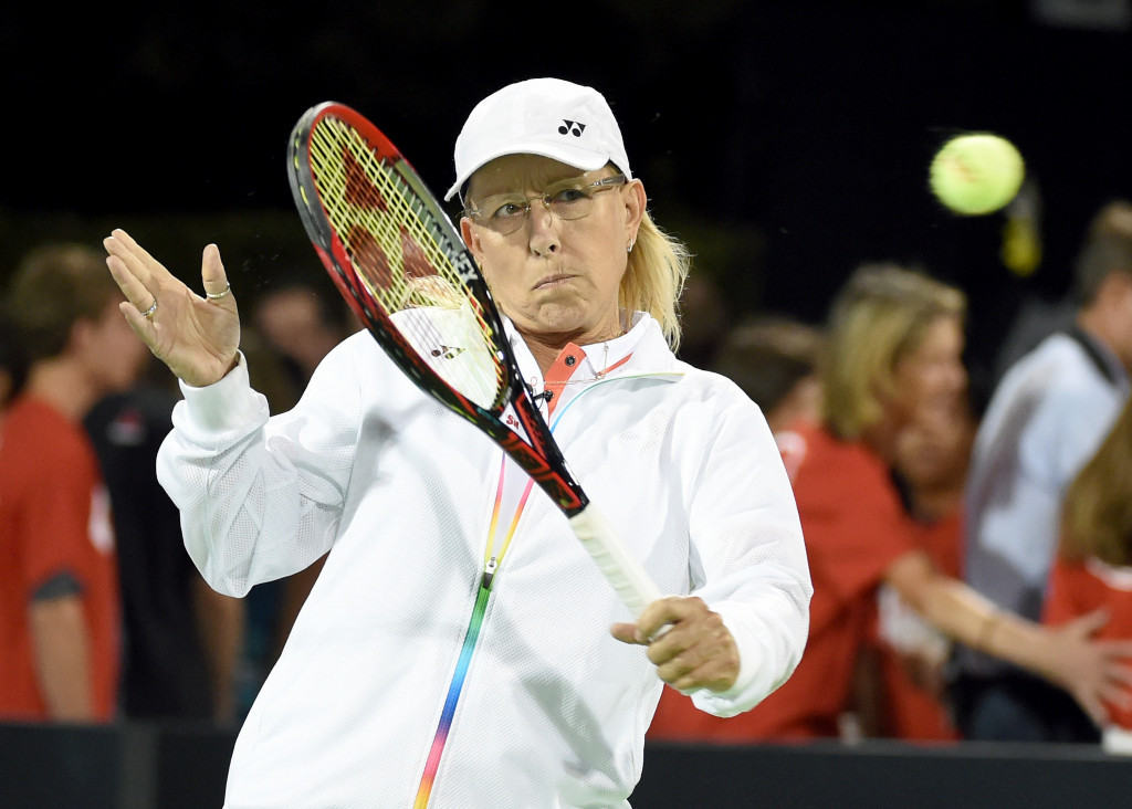 Martina Navratilova has been highly critical of Margaret Court's remarks ©Getty Images
