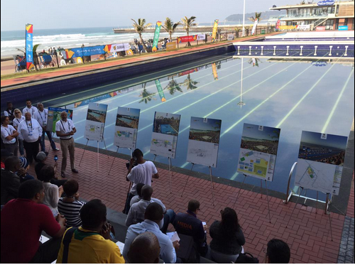 Delegates from 21 African and Asian countries visited Durban this week to inspect the city's bid for the 2022 Commonwealth Games 